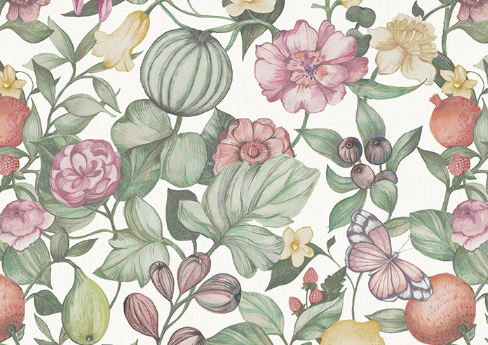 Clemence, Petal Pink - Roller Blind - Image 6